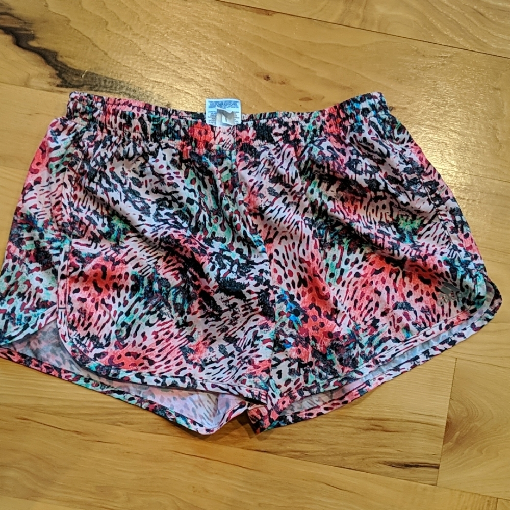Athletic short with panty attached
